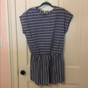 striped romper